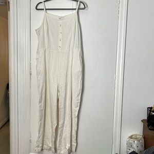 Old navy one piece linen jumpsuit